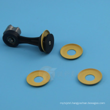 PTFE gasket disk filled PI/carbon/bronze for air compressor pneumatic pump oil free working condition